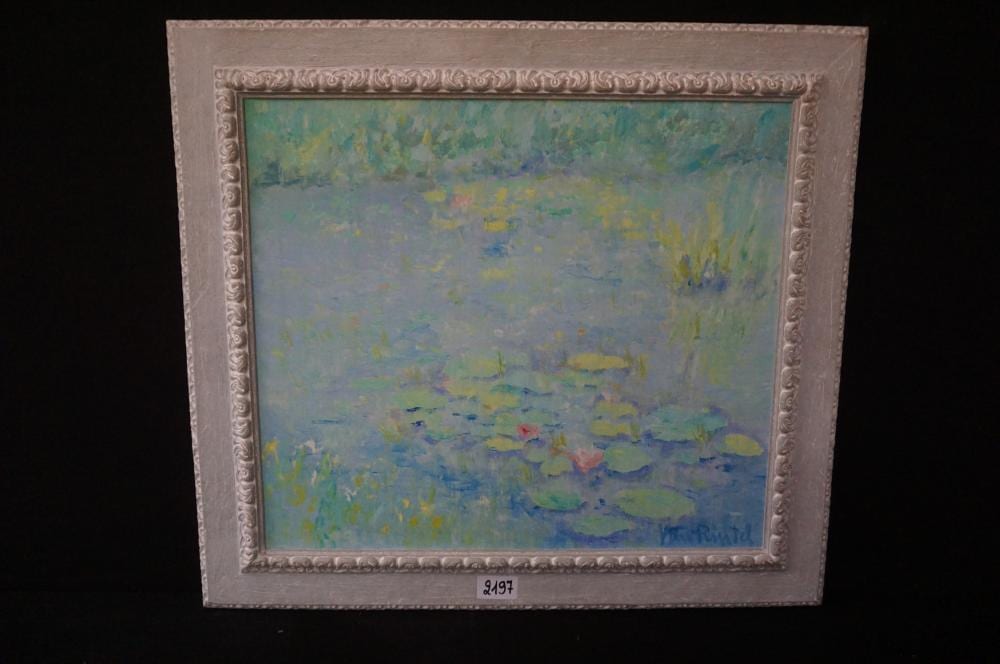 Theo Van Rintel comparable auction result: theo van rintel 1936 2024 waterlelies ol