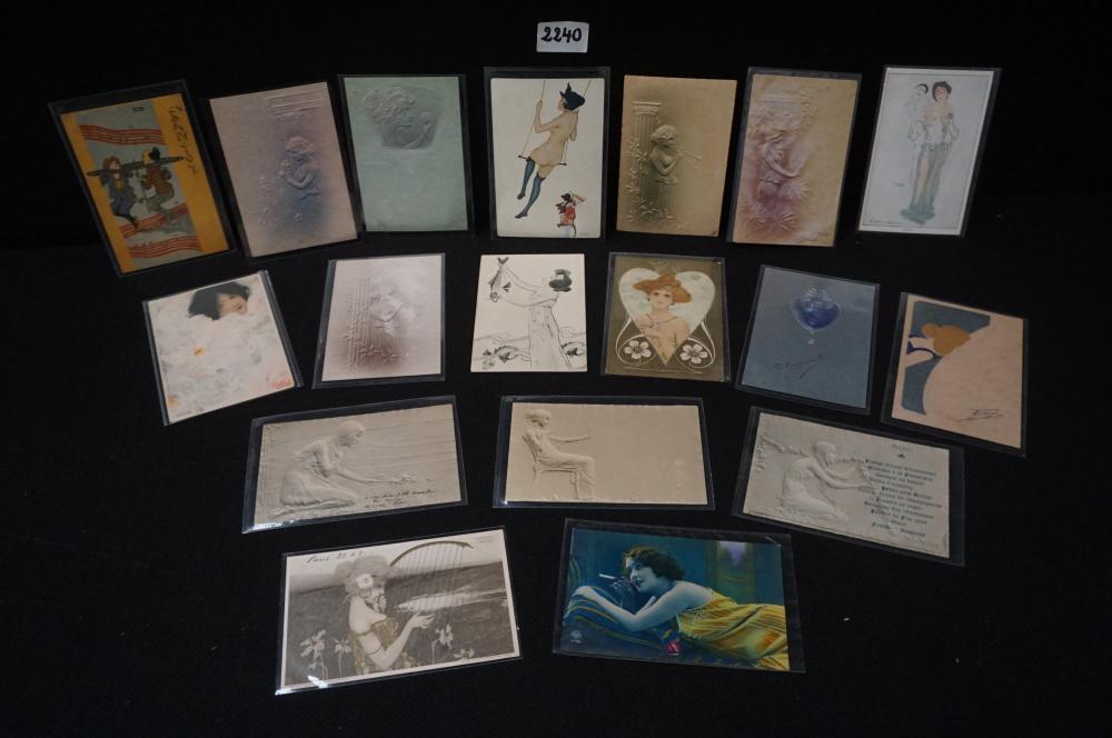 rare 18 beautiful art nouveau postcards by raphael kirchner · DEWIT Auctions · 2025-12-29 Raphael Kirchner comparable auction result: rare 18 beautiful art nouveau postcards by raphael kirchner