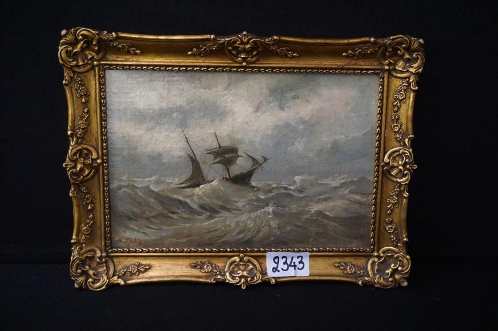 Henriette Gudin comparable auction result: henriette gudin 1825 1890 marine bij stormw