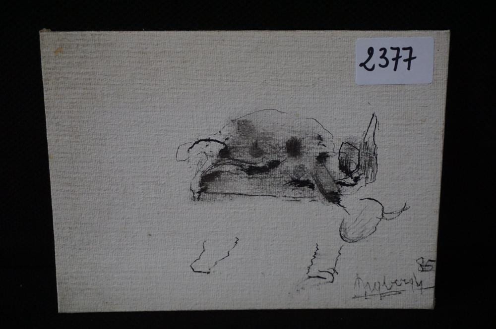 Charles Drijbergh comparable auction result: charles drybergh 1932 1990 untitled inkt