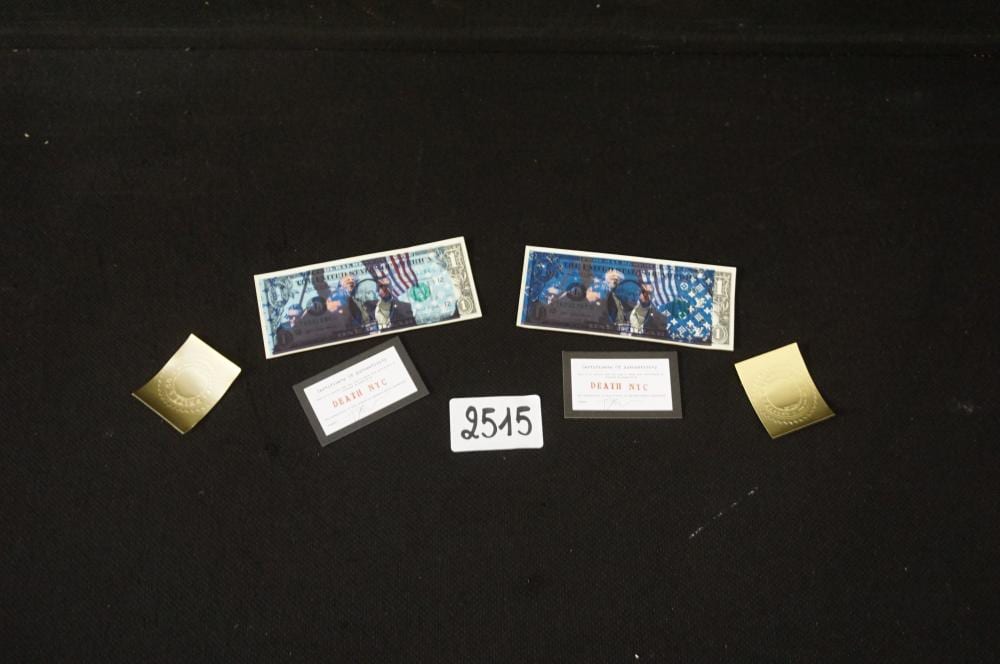 death nyc 1979 trump met bodyguards juist · DEWIT Auctions · 2025-12-29 Death NYC comparable auction result: death nyc 1979 trump met bodyguards juist