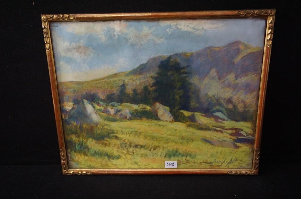 Berthe Art comparable auction result: berthe art 1857 1934 provencaals landschap