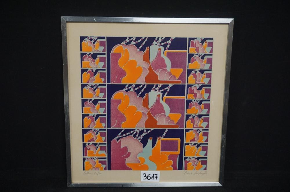 frank liefooghe 1945 untitled lithograph signed in pencil dated 1971 numbered 20 50 45 x 41 cm an extraordinary artist · DEWIT Auctions · 2025-12-30 Frank Liefooghe comparable auction result: frank liefooghe 1945 untitled lithograph signed in pencil dated 1971 numbered 20 50 45 x 41 cm an extraordinary artist