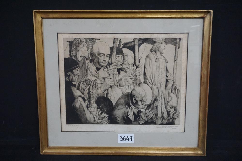 maurice langaskens 1884 1946 les vieillards · DEWIT Auctions · 2025-12-30 Maurice Langaskens comparable auction result: maurice langaskens 1884 1946 les vieillards