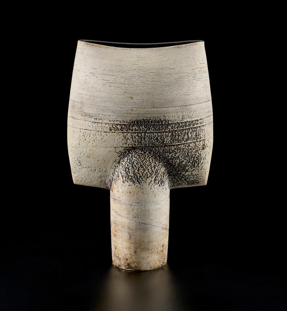 Hans Coper comparable auction result: hans coper 1920 1981 large spade form circa 1966 12 x 8 x 4 in