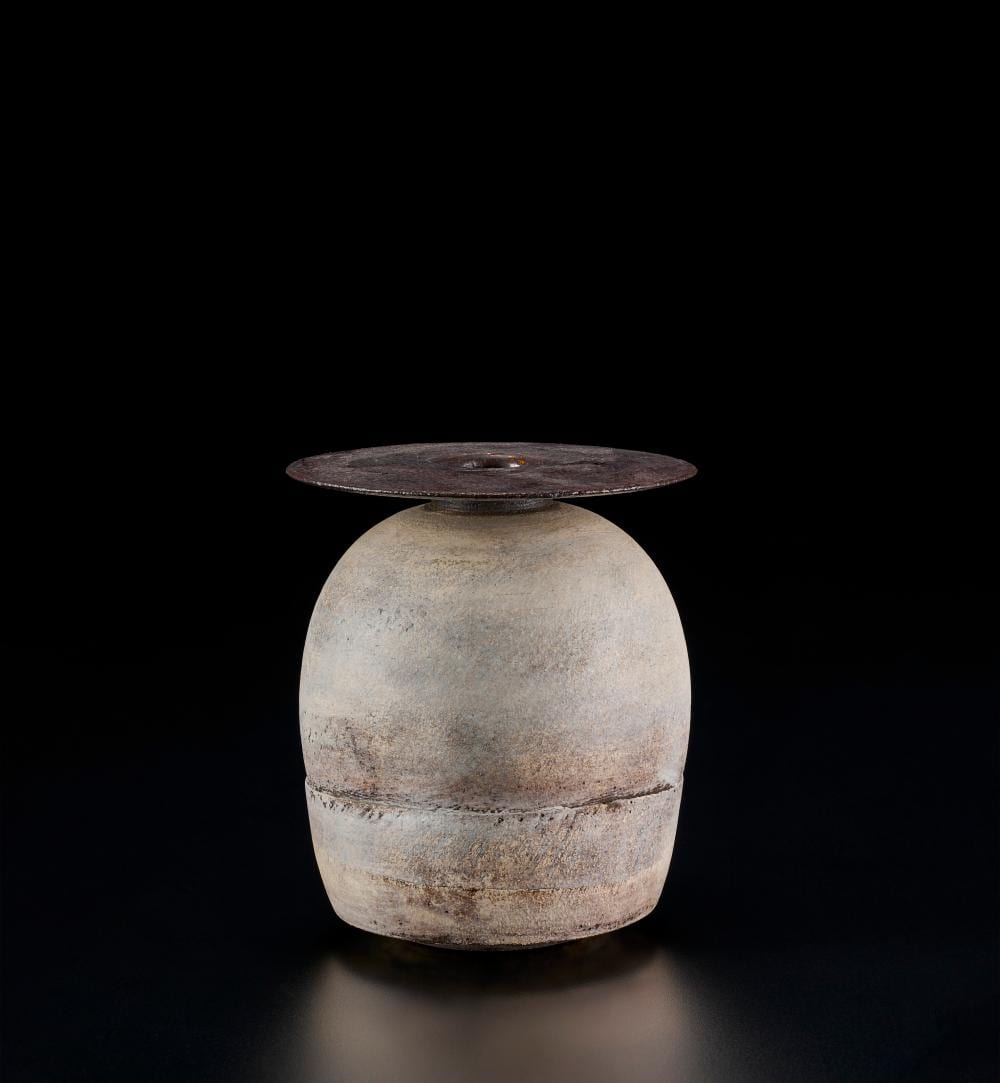 Hans Coper comparable auction result: hans coper 1920 1981 bottle with disc top and indents circa 1971 5 i