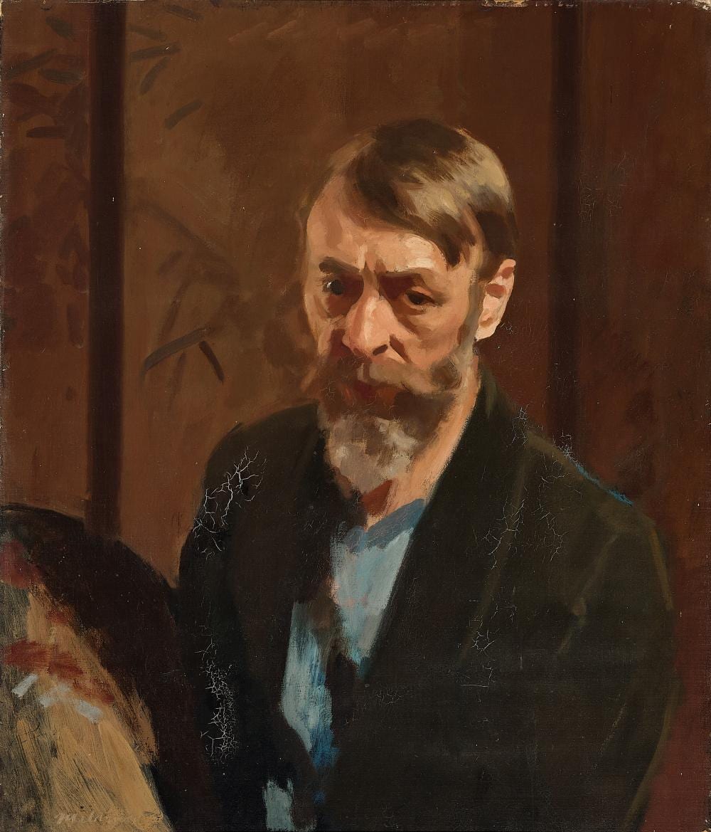 Max Meldrum comparable auction result: max meldrum self portrait 1932