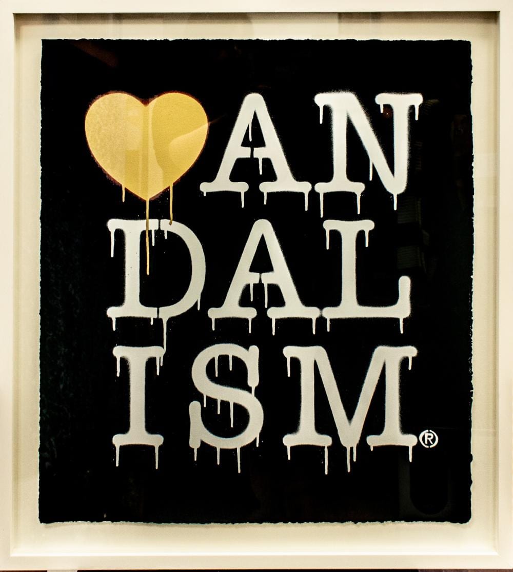 Nick Walker comparable auction result: nick walker british 1969 vandalism
