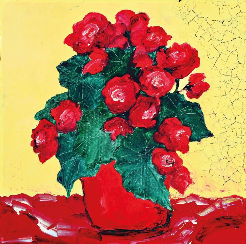 Gernot Kissel comparable auction result: gernot kissel 1939 worms 2008 r merberg red bouquet of