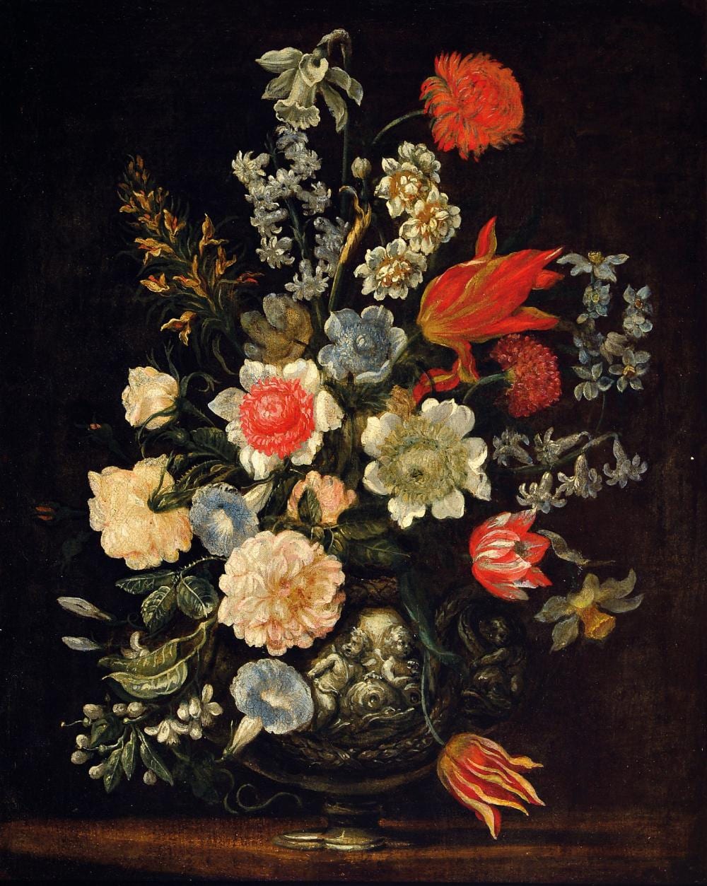 Bartolomeo Ligozzi comparable auction result: bartolomeo ligozzi 1630 1695 circle still life