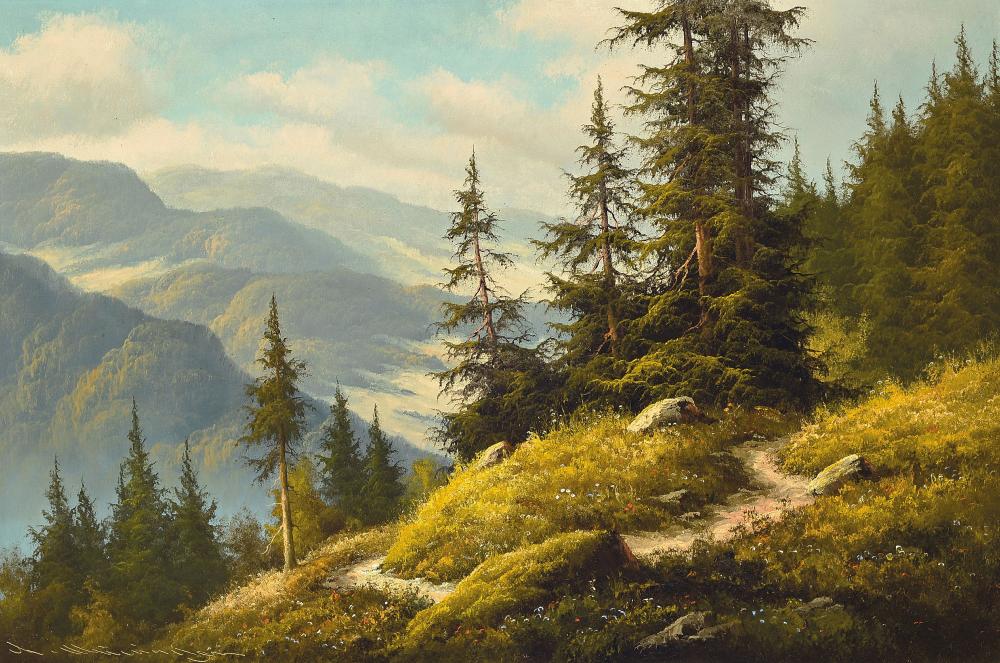 Ludwig Munninger comparable auction result: ludwig munninger 1929 1997 augsburg motif from the