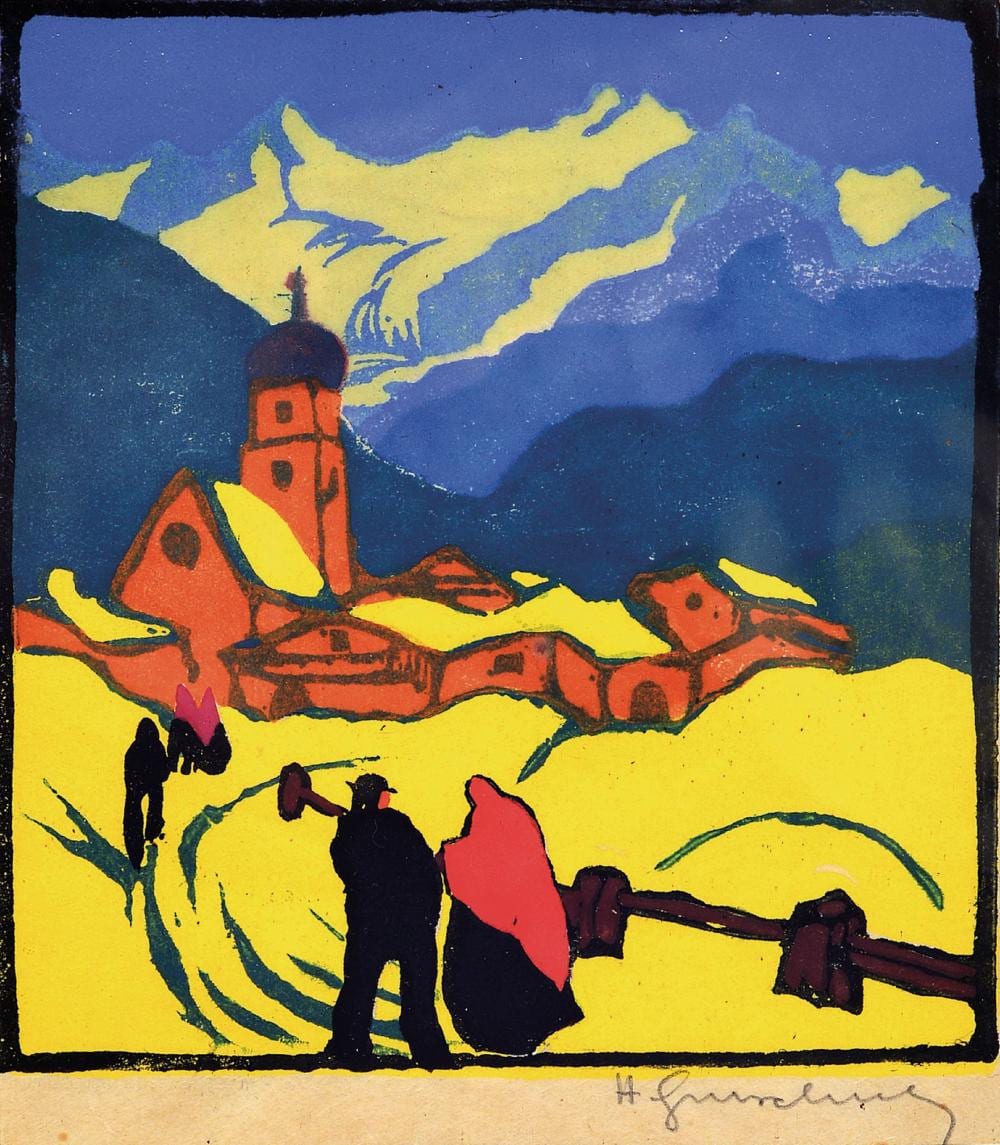 herbert gurschner 1901 innsbruck 1975 london color · Henry's Auktionshaus · 2025-12-30 Herbert Gurschner comparable auction result: herbert gurschner 1901 innsbruck 1975 london color