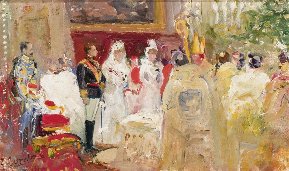 Juan Comba y García comparable auction result: juan comba y garc a boda de alfonso xiii