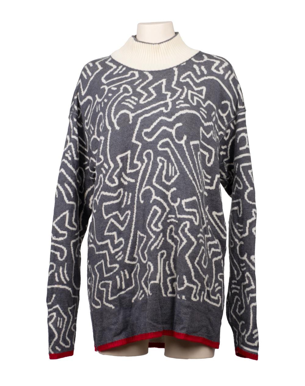 jean charles de castelbajac jean charles de castelbajac sweater keith haring motif · Champagne Auctions · 2025-12-15 Jean-Charles de Castelbajac comparable auction result: jean charles de castelbajac jean charles de castelbajac sweater keith haring motif