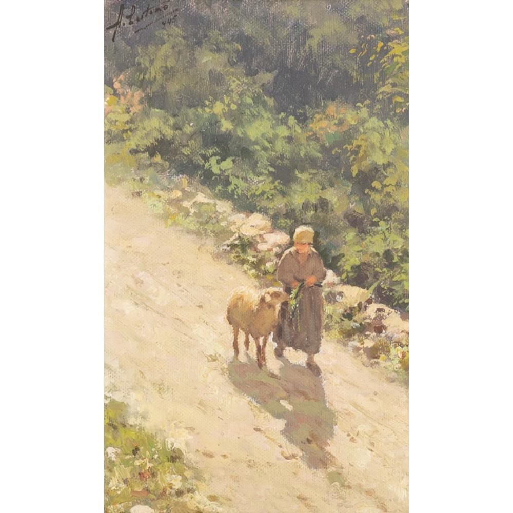 Antonio Cutino comparable auction result: antonio cutino olio su tela