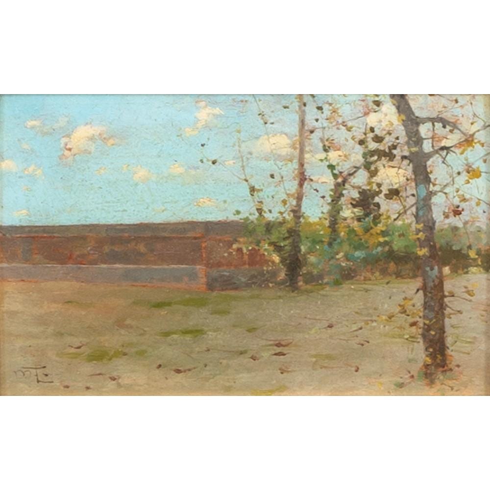 Michele Catti comparable auction result: michele catti paesaggio olio su tavola
