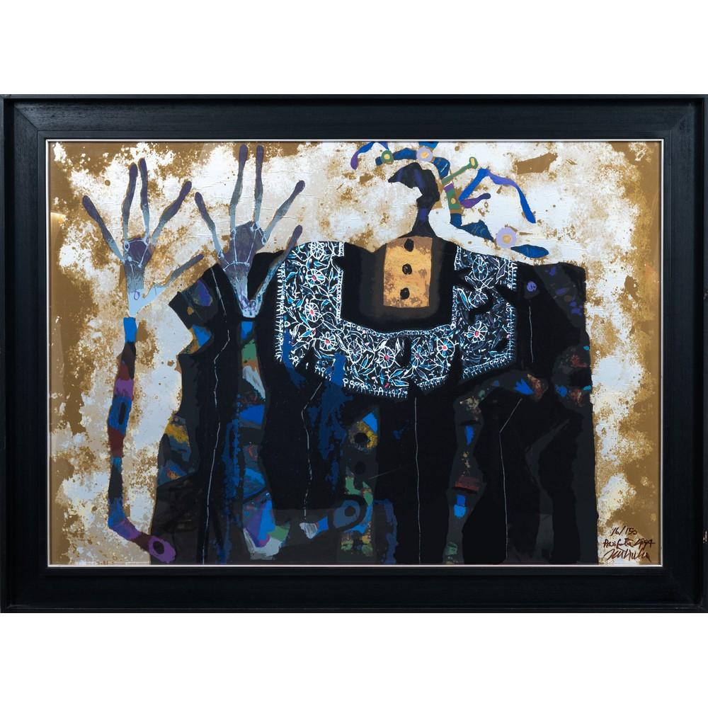 Joze Ciuha comparable auction result: joze ciuha profeta serigrafia a colori