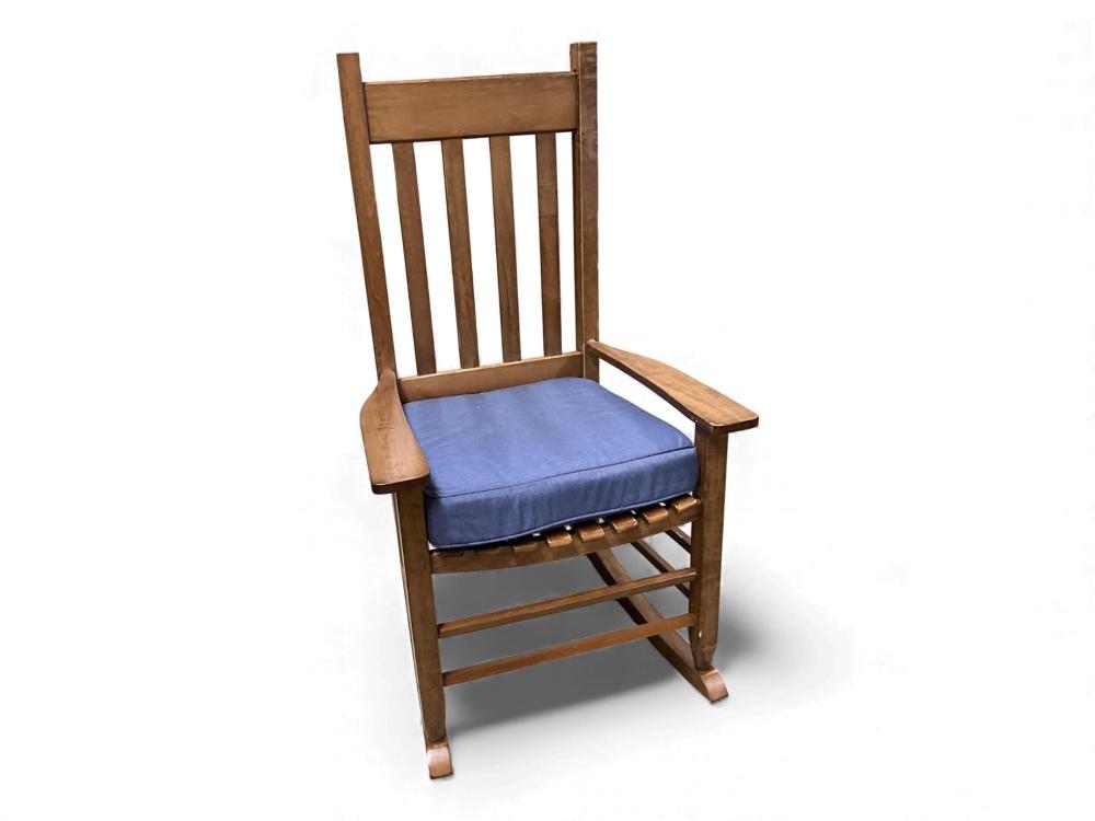 Rocking Chair w/ Cushion sold by Apple Tree Auction Center, lot 4035 — auction record photograph