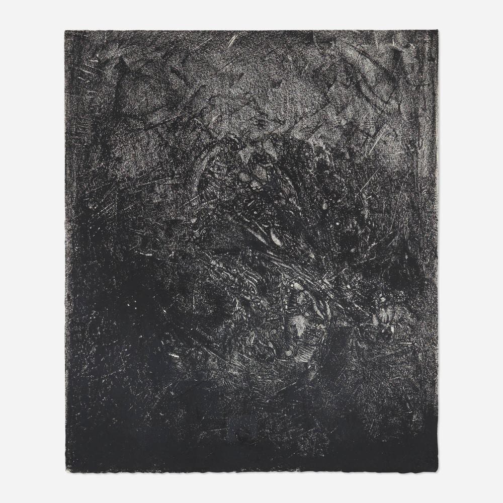 Bruce Conner comparable auction result: bruce conner untitled