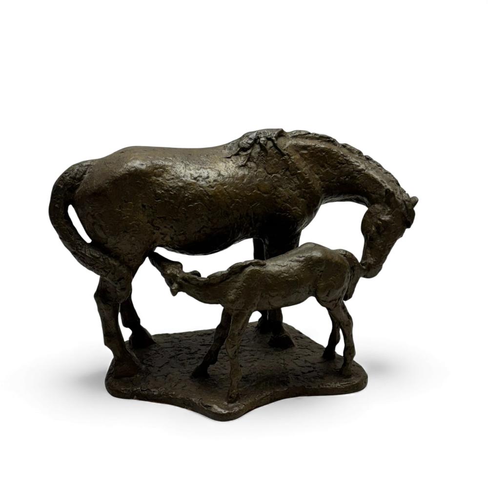 Pieter d'Hont comparable auction result: pieter d hont 1917 1997 mare with foal