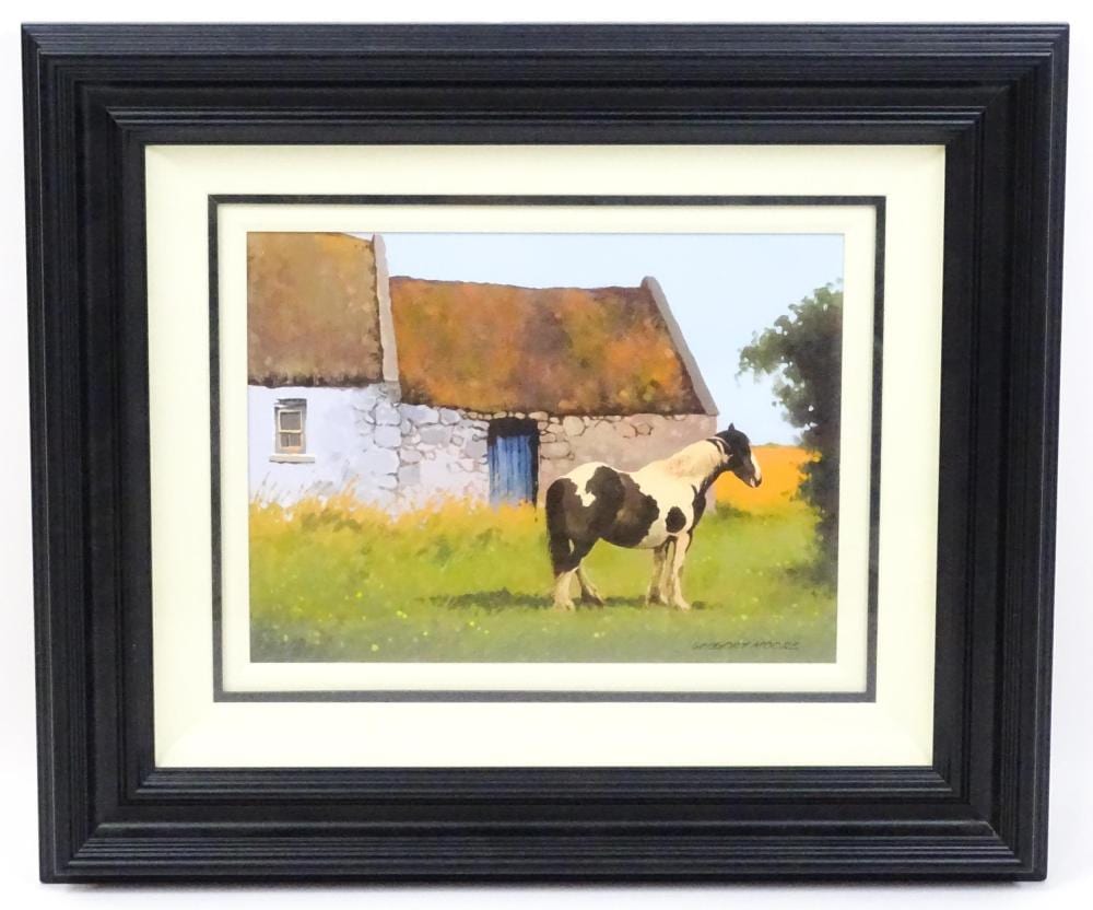 Gregory Moore comparable auction result: gregory moore b 1961 irish school oil on canv