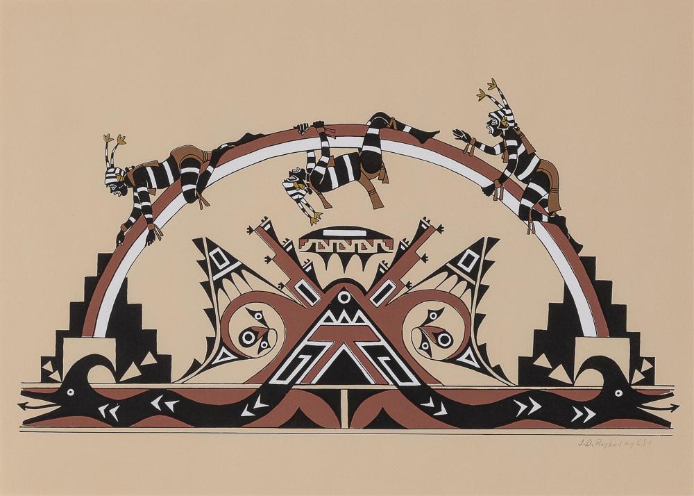 Jose D. Roybal comparable auction result: jose d roybal untitled 1967