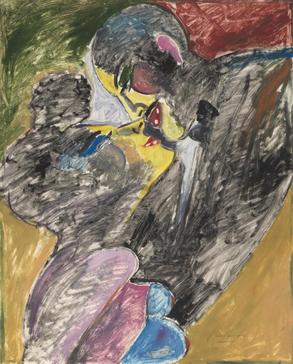 earl william linderman hot time lovers · Santa Fe Art Auction · 2025-12-15 Earl William Linderman comparable auction result: earl william linderman hot time lovers
