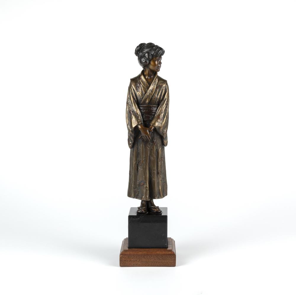 George Wayne Lundeen comparable auction result: george wayne lundeen japanese woman 1986
