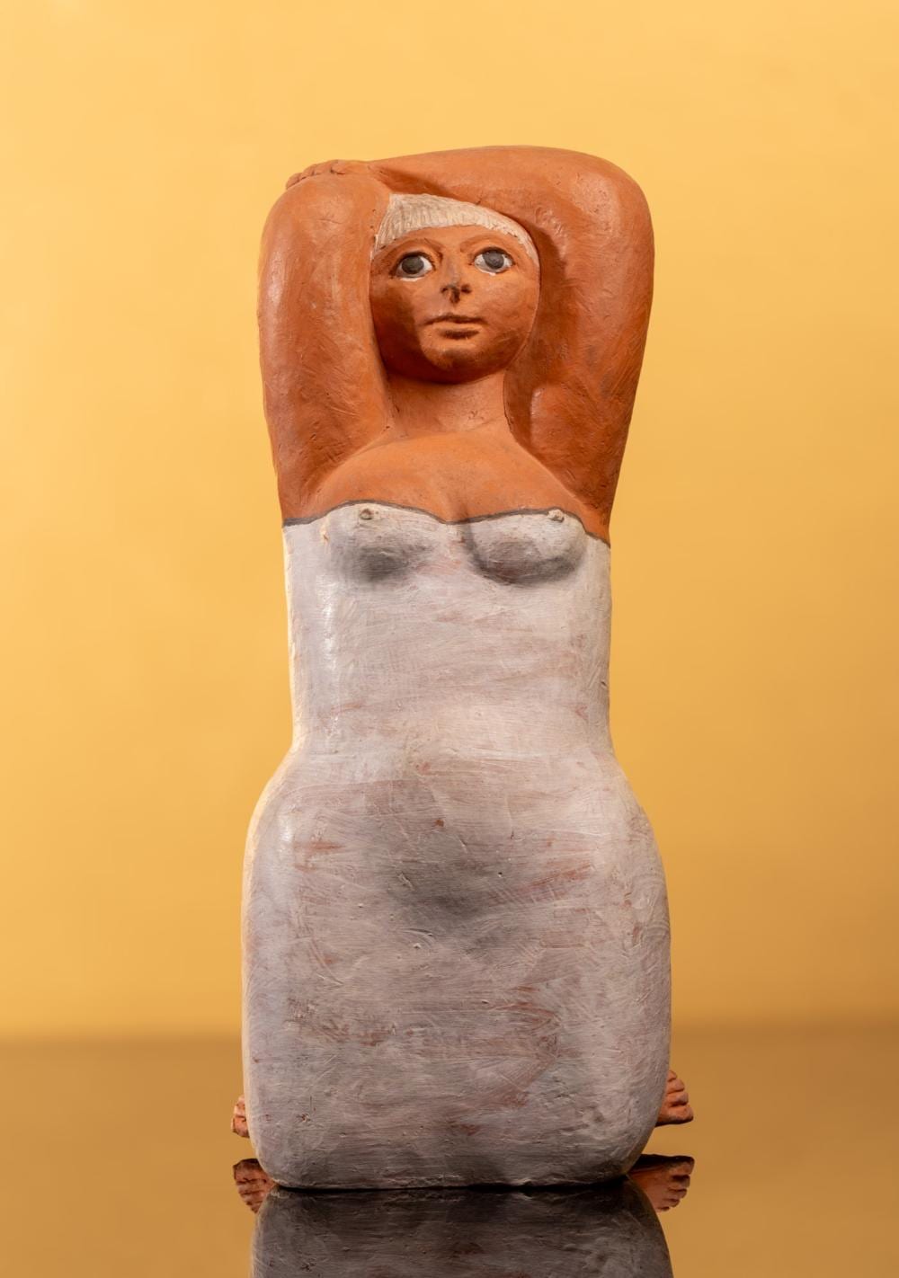 jorge vieira mulher ajoelhada escultura em terracota alt aprox 27 cm · Palácio do Correio Velho · 2025-12-16 Jorge Vieira comparable auction result: jorge vieira mulher ajoelhada escultura em terracota alt aprox 27 cm