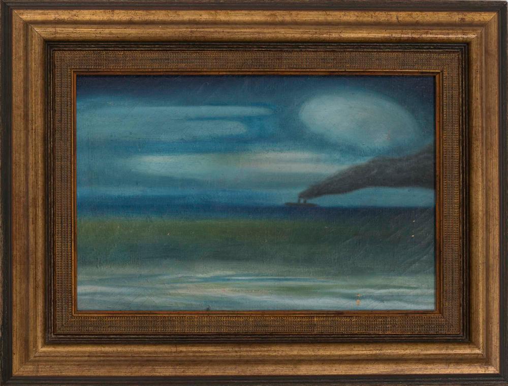 Gonçalo Duarte comparable auction result: gon alo duarte paisagem leo sobre tela dim aprox 25 5 x 39 5 cm