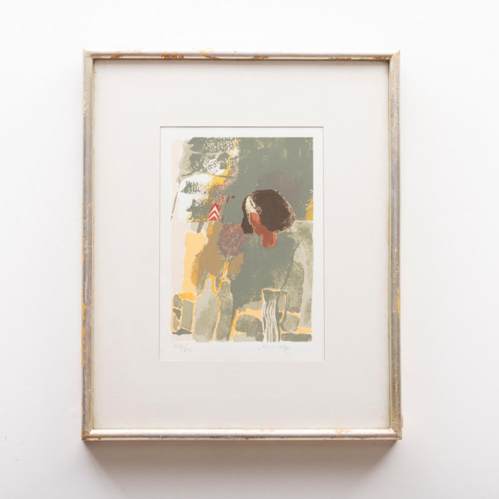Júlio Resende comparable auction result: j lio resende 1917 2011 serigrafia