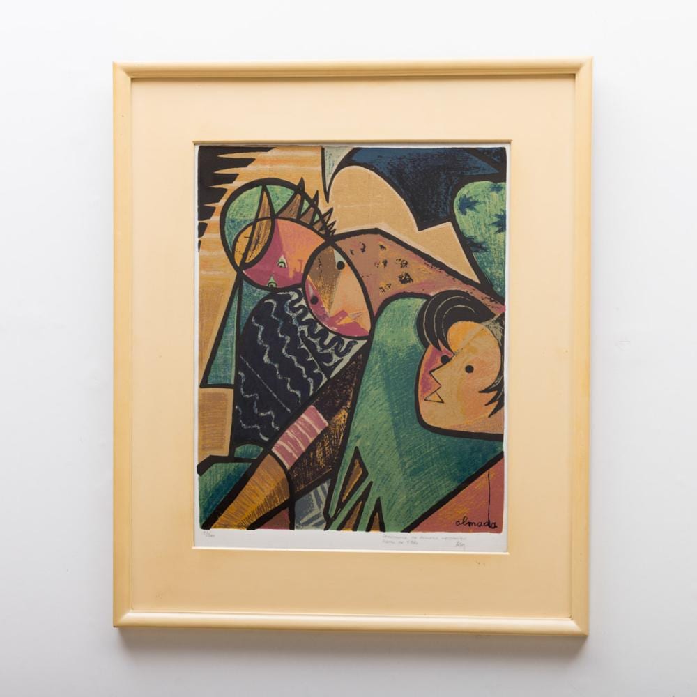 José Sobral de Almada Negreiros comparable auction result: almada negreiros 1893 1970 serigrafia
