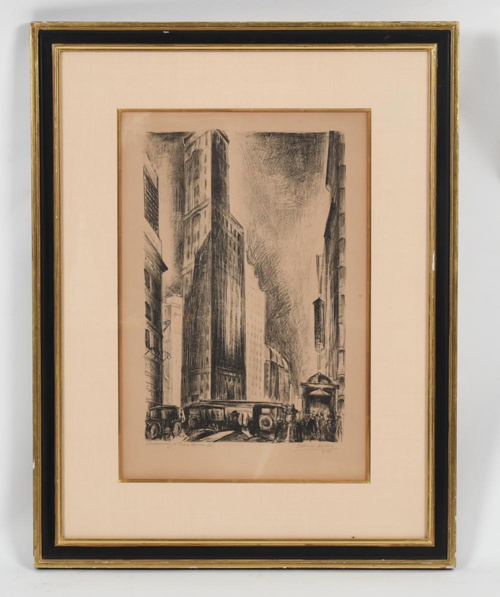 Adriaan Lubbers comparable auction result: adriaan lubbers 1892 1954 lithograph