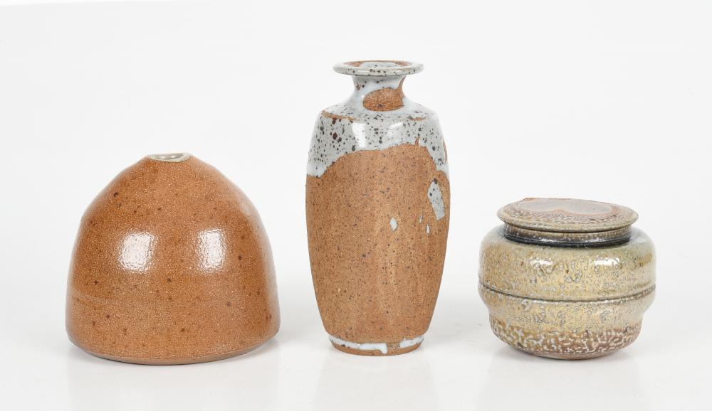 Karen Karnes comparable auction result: karen karnes 1925 2016 three pieces of studio pottery