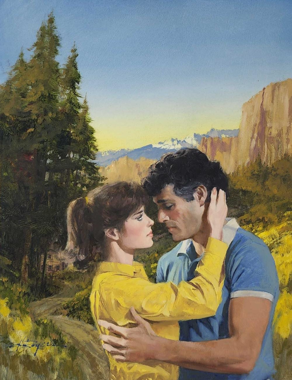 Howard Rogers comparable auction result: howard rogers 1932 2022 silhouette oil on board