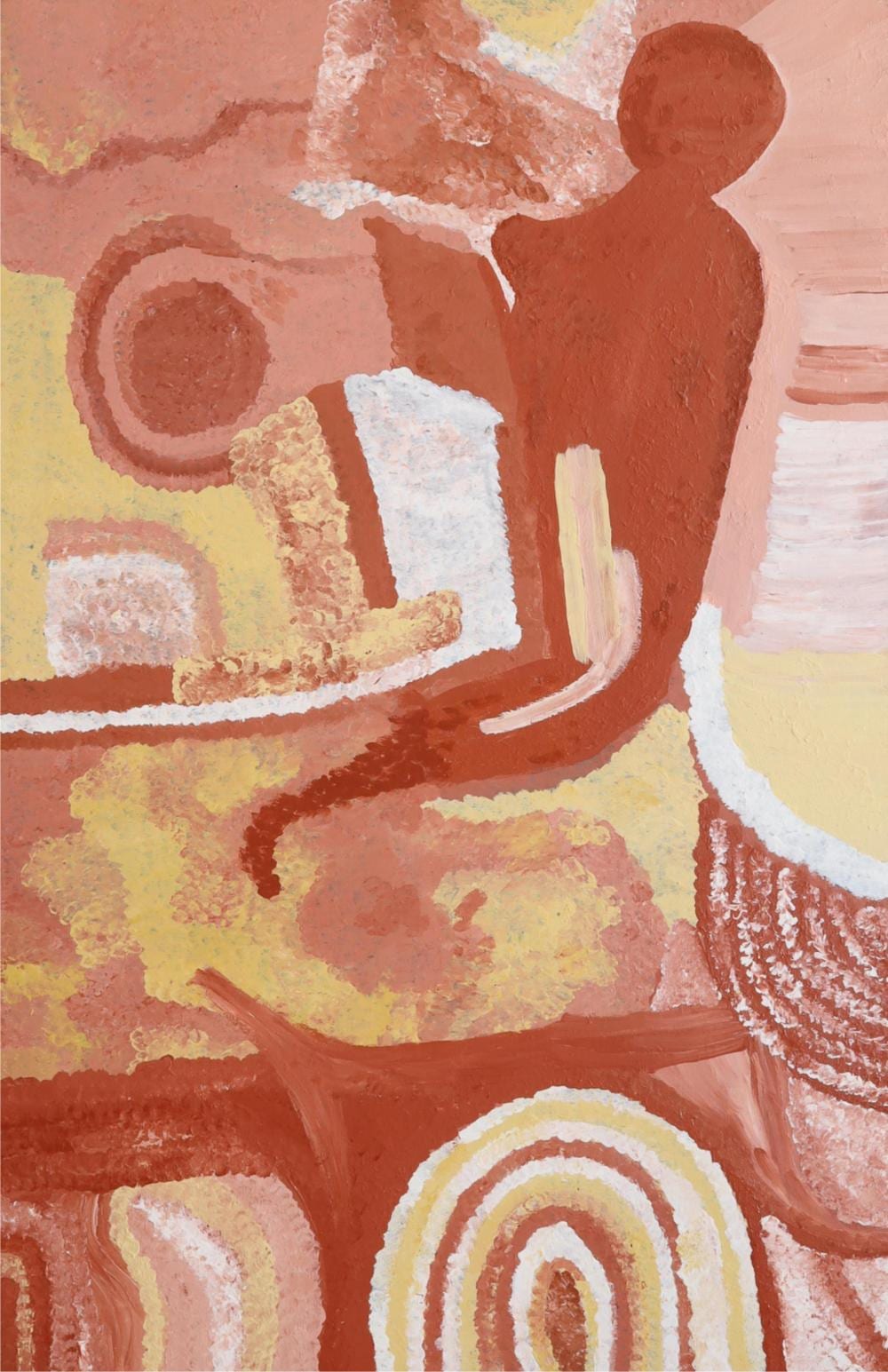 Lorna Ward Napanangka comparable auction result: lorna ward napanangka my country acrylic on canvas 102cm x 158cm