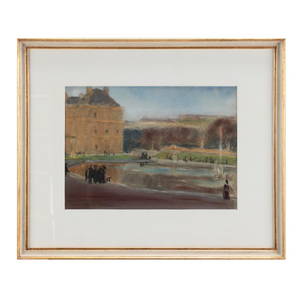 Hans Michaelson comparable auction result: hans michaelson 1872 1937 vista de paris