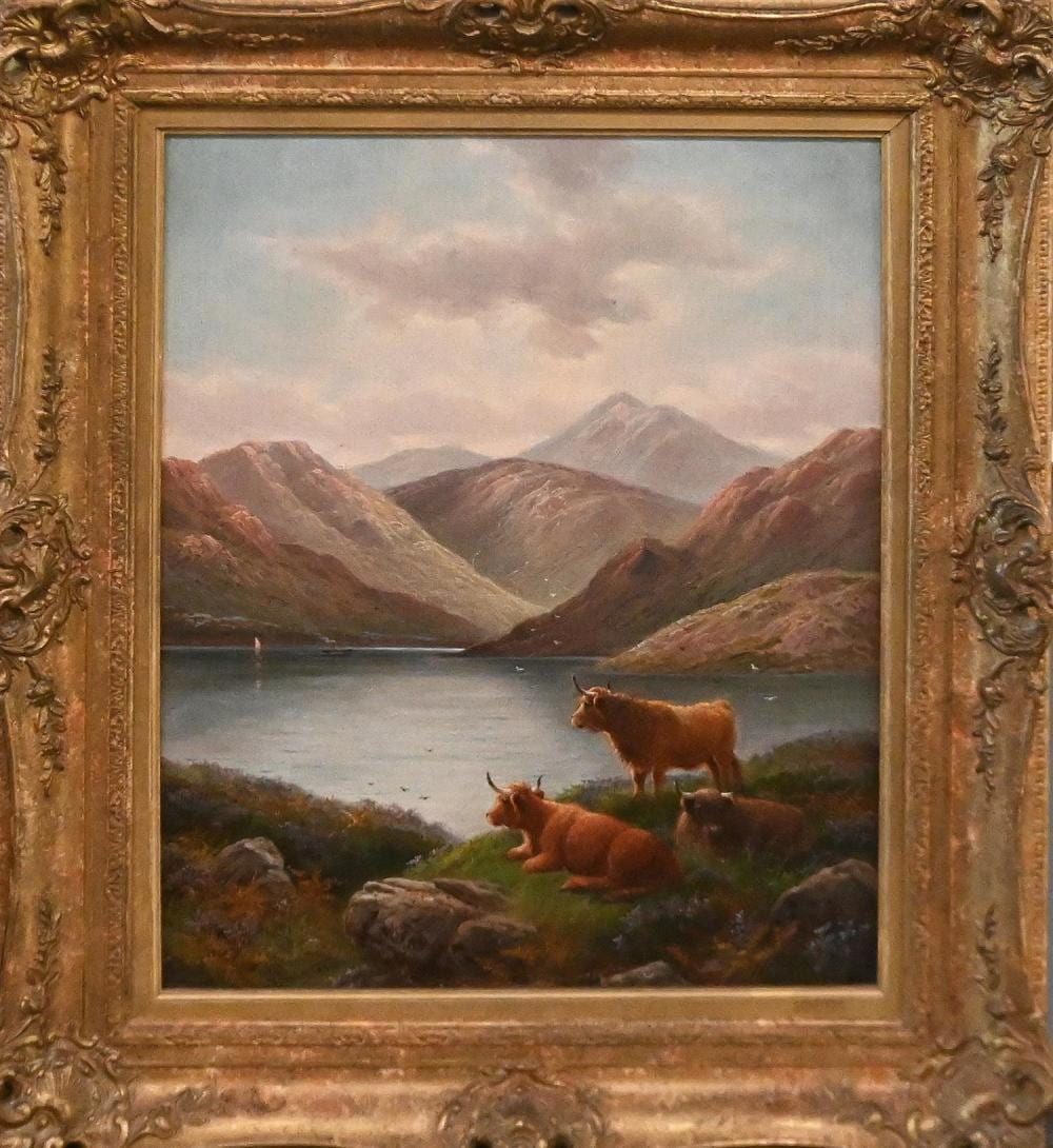 Albert Dunington comparable auction result: albert dunington loch goil