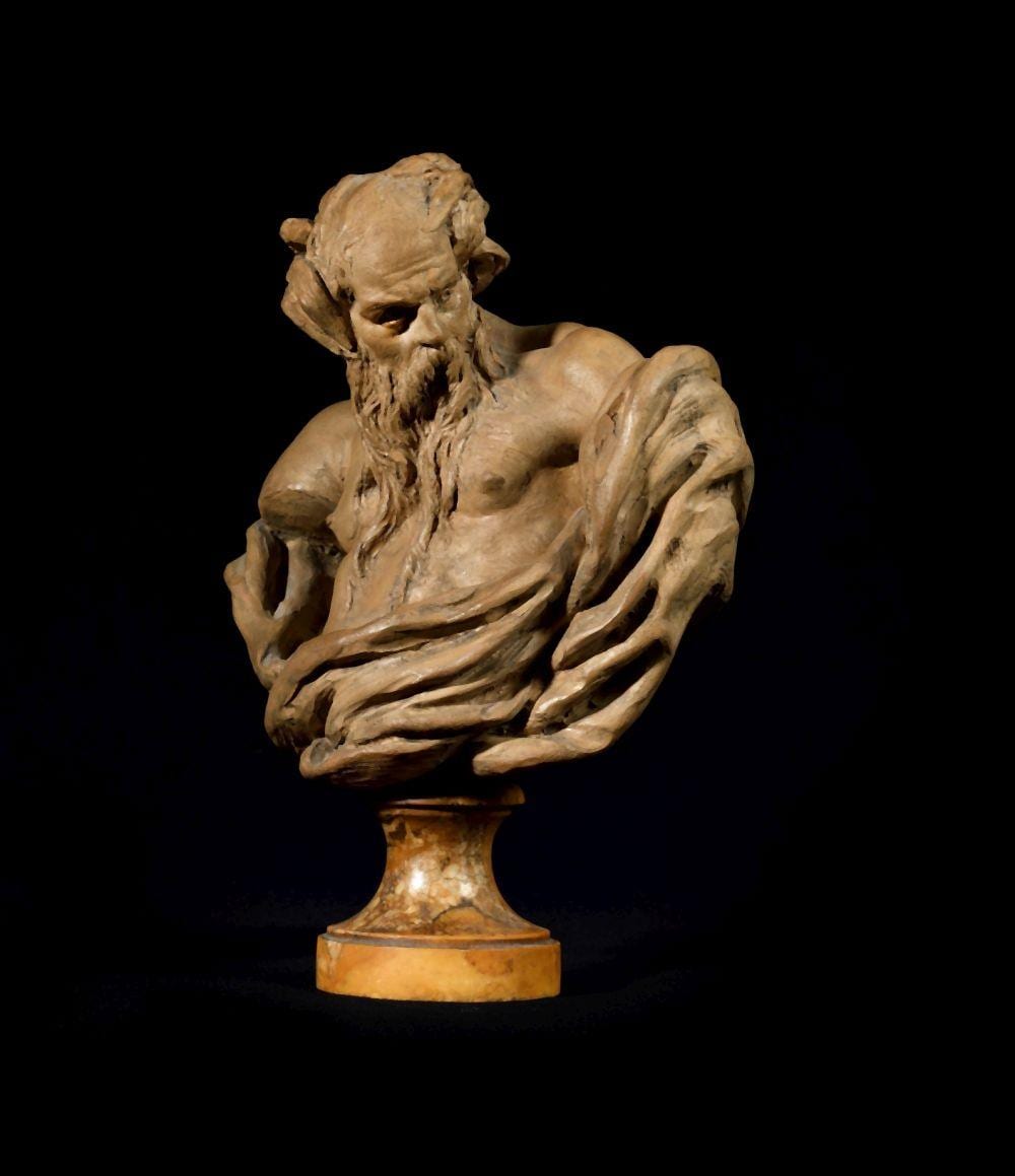 Jean-Jacques Caffieri comparable auction result: jean jacques caffieri 1725 1792 d apr sdieu fleuvebuste en terre cuite s