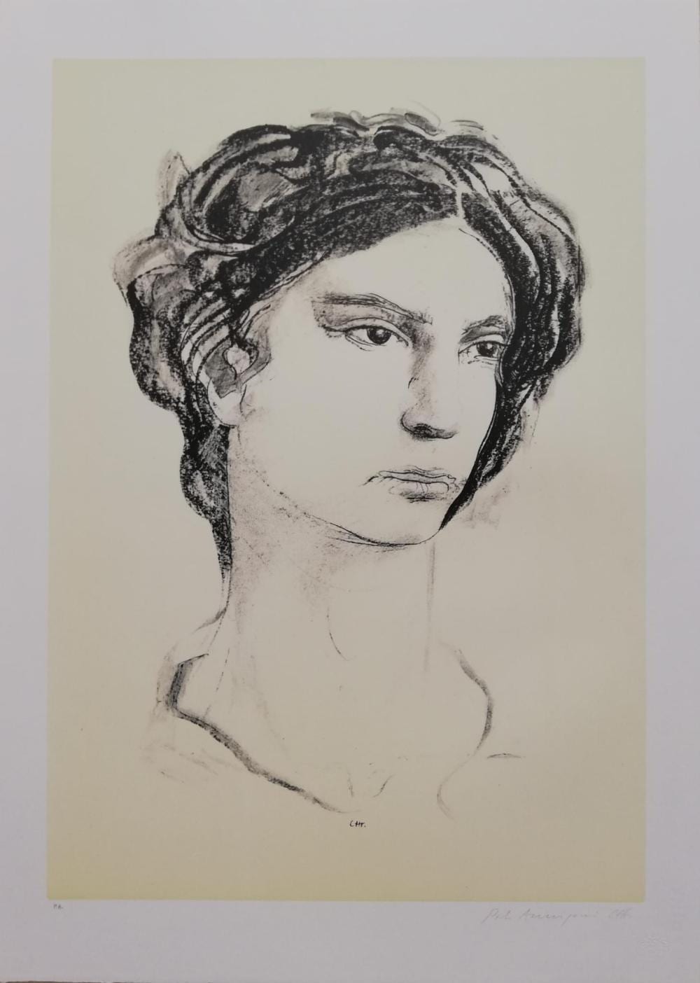 Pietro Annigoni comparable auction result: pietro annigoni untitled