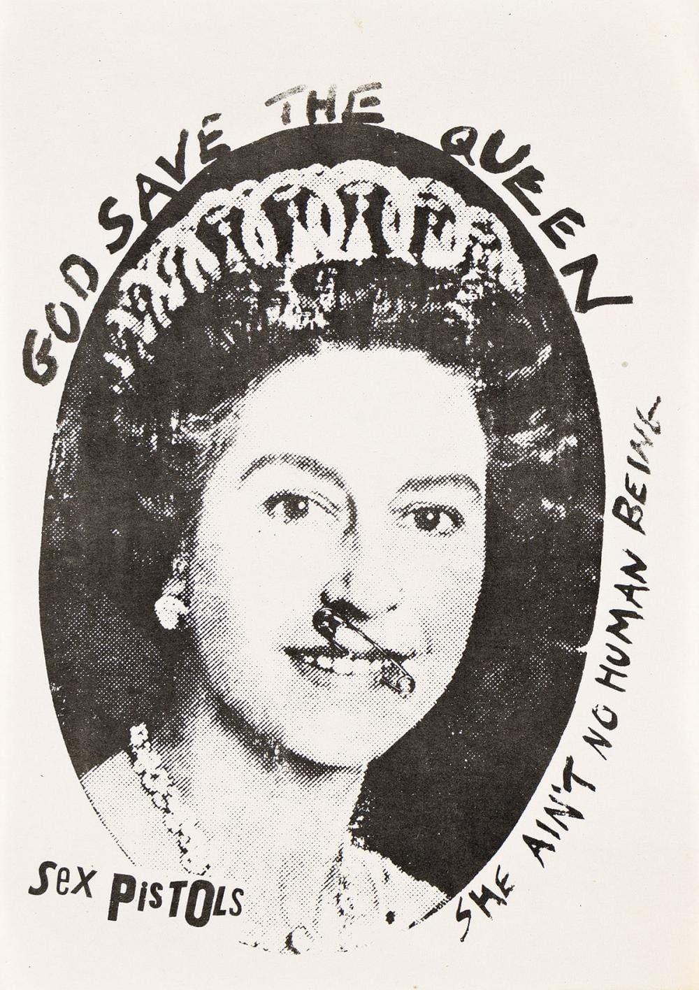 Jamie Reid comparable auction result: jamie reid 1947 2023 god save the queen flyer