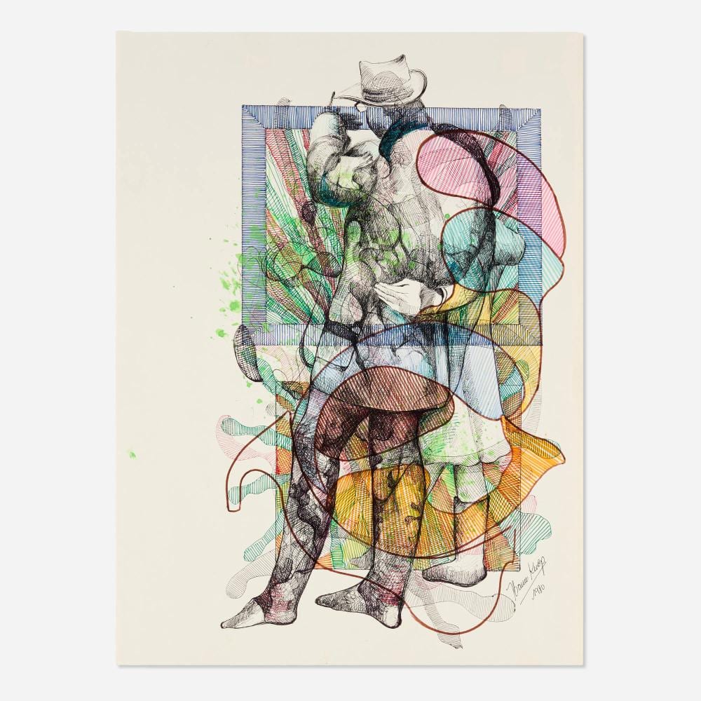 Naum Knop comparable auction result: naum knop untitled