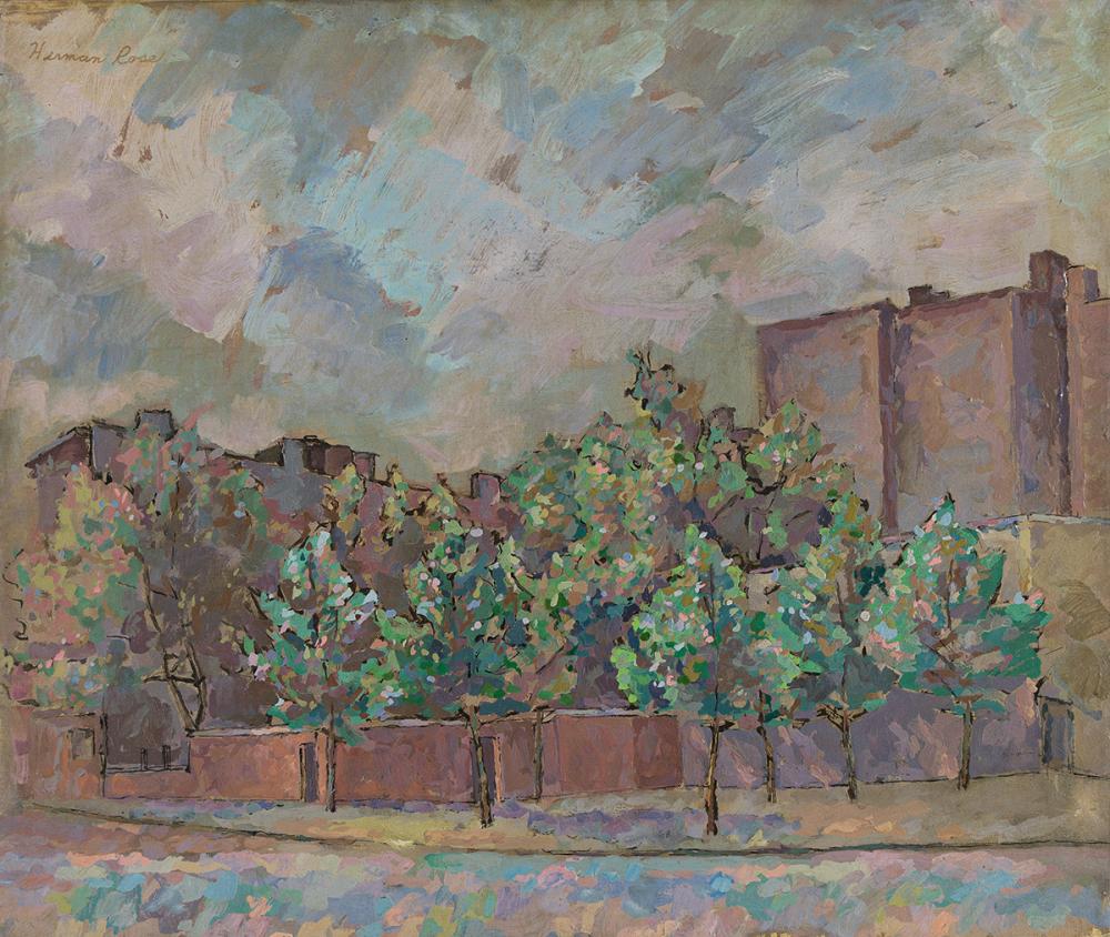 Herman Rose comparable auction result: herman rose 1909 2007 bleeker street