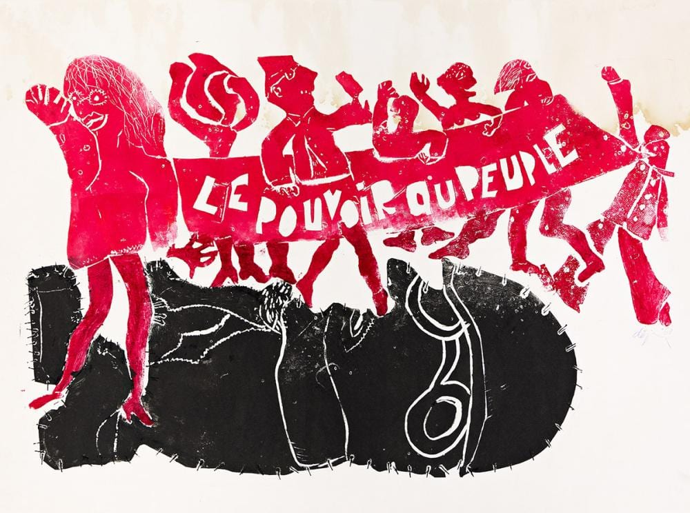 Jacqueline de Jong comparable auction result: jacqueline de jong 1939 le pouvoir au peuple
