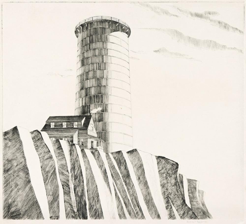 Lawrence Edward Kupferman comparable auction result: lawrence edward kupferman 1909 1982 the water tower