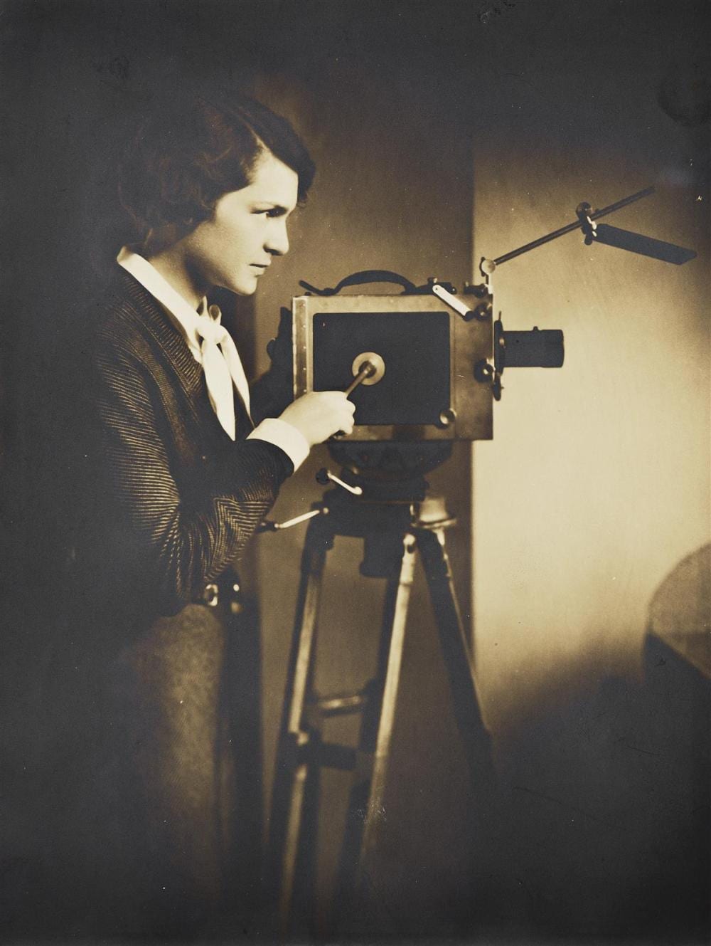 H. Richardson Cremer comparable auction result: h richardson cremer active 1920s 40s portrait of margaret bourke white with her camera