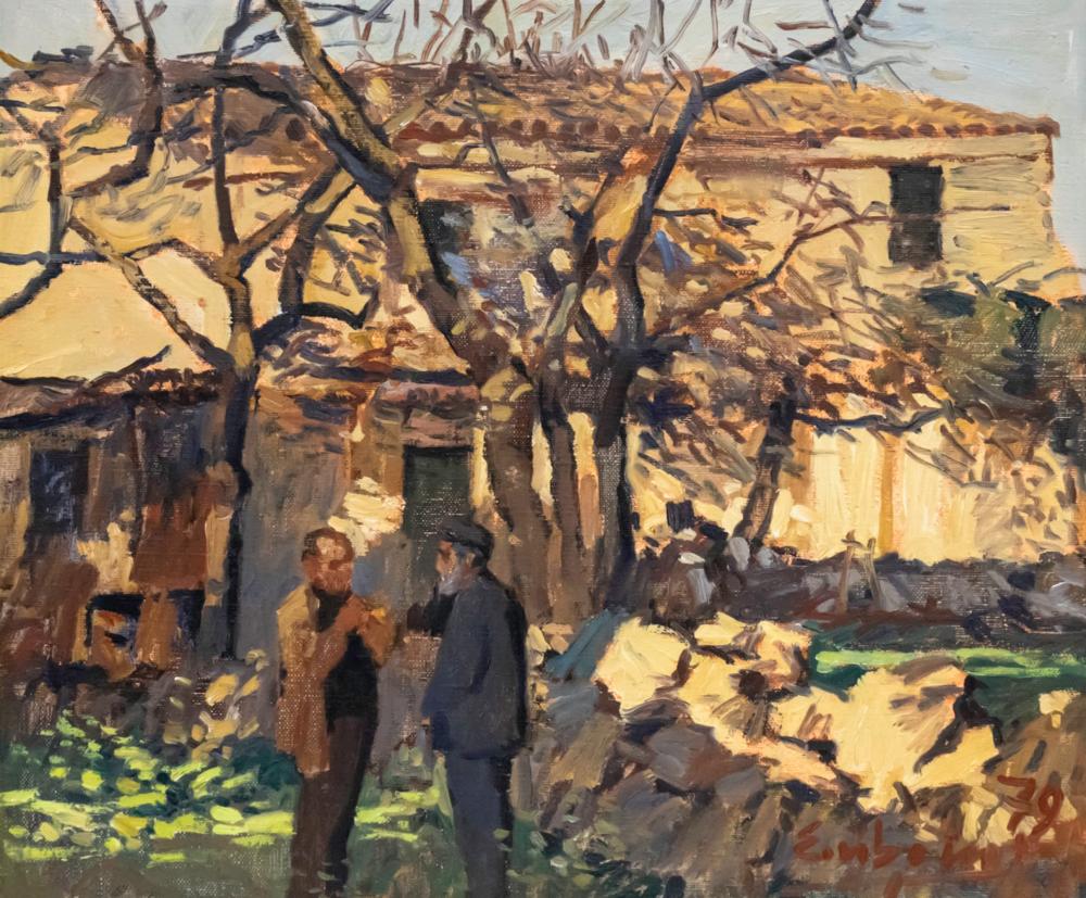 Edgardo Ribeiro comparable auction result: edgardo ribeiro uruguayan 1921 2005 oil on canvas 1979