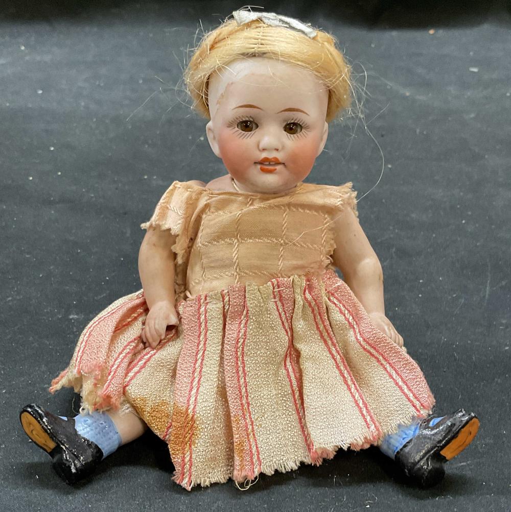 Antique Kestner Bisque Porcelain Doll, Germany sold by The Benefit Shop Foundation Inc., lot 555 — auction record photograph
