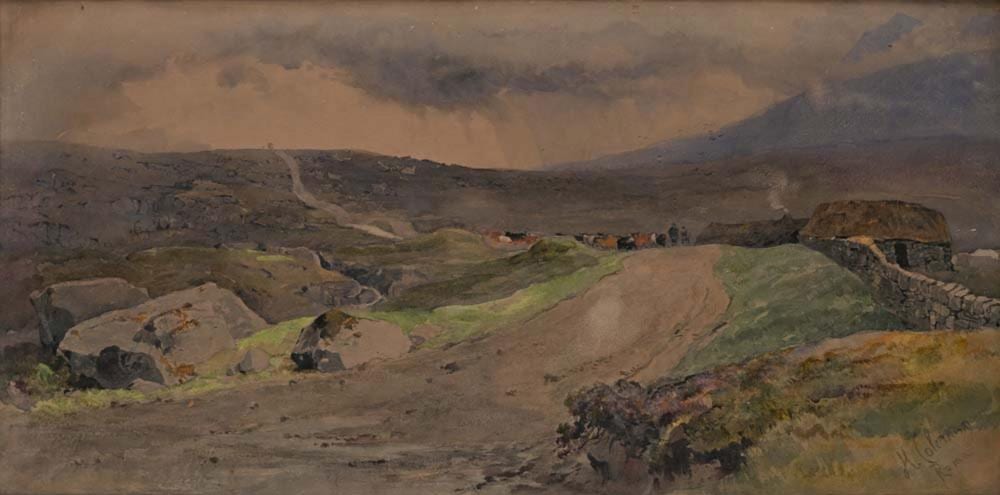 Enrico Coleman comparable auction result: enrico coleman rome 1846 rome 1911 the storm
