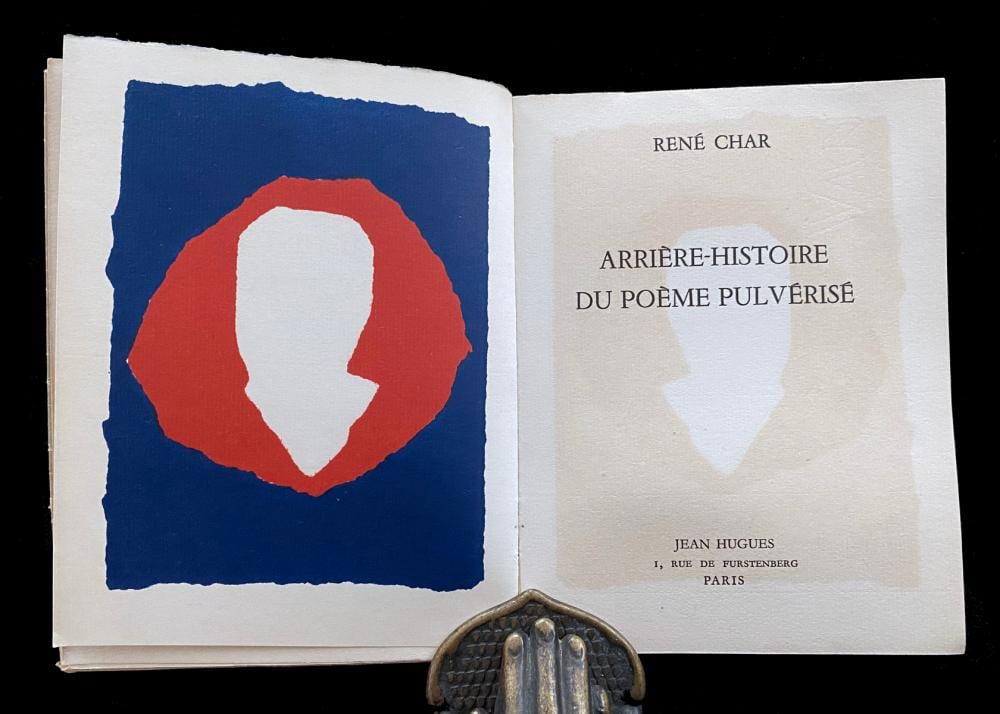 Chéri Dubreuil comparable auction result: char de stael arriere histoire du poeme pulverise with a lithograph by de stael 1953